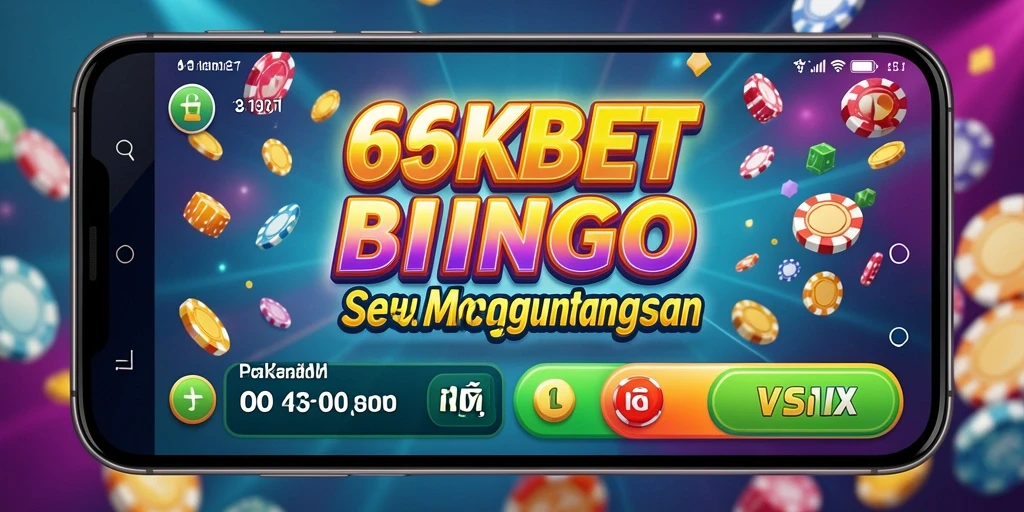 Screenshot gameplay Bingo di 66KBET yang menarik dan seru.