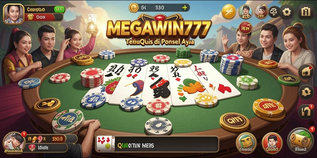 Screenshot gameplay QiuQiu yang seru dan menegangkan.