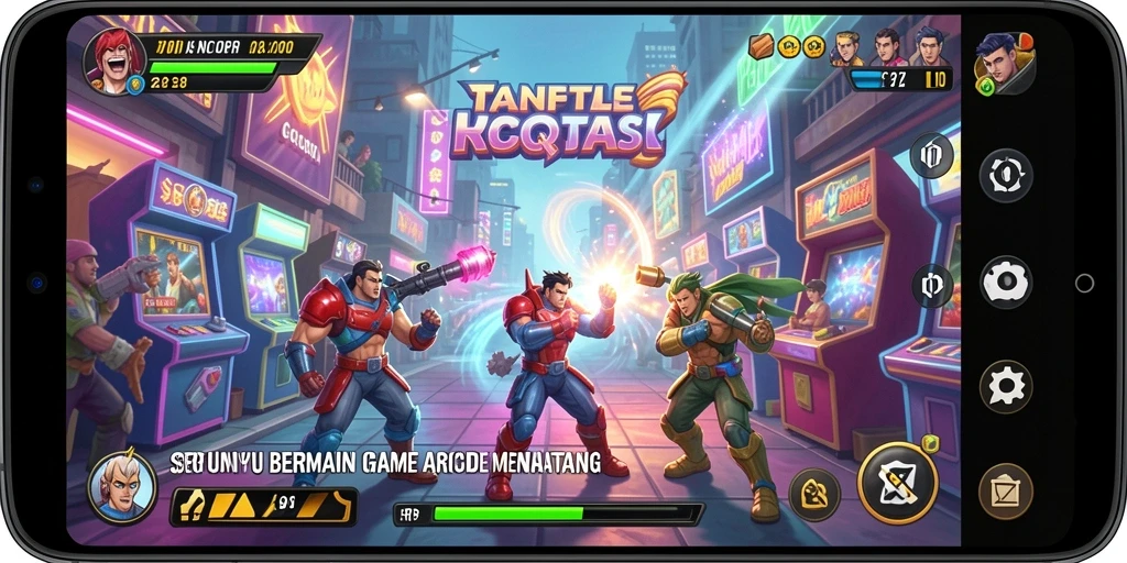 Tampilan menarik dari gameplay seru RP8 yang penuh tantangan.