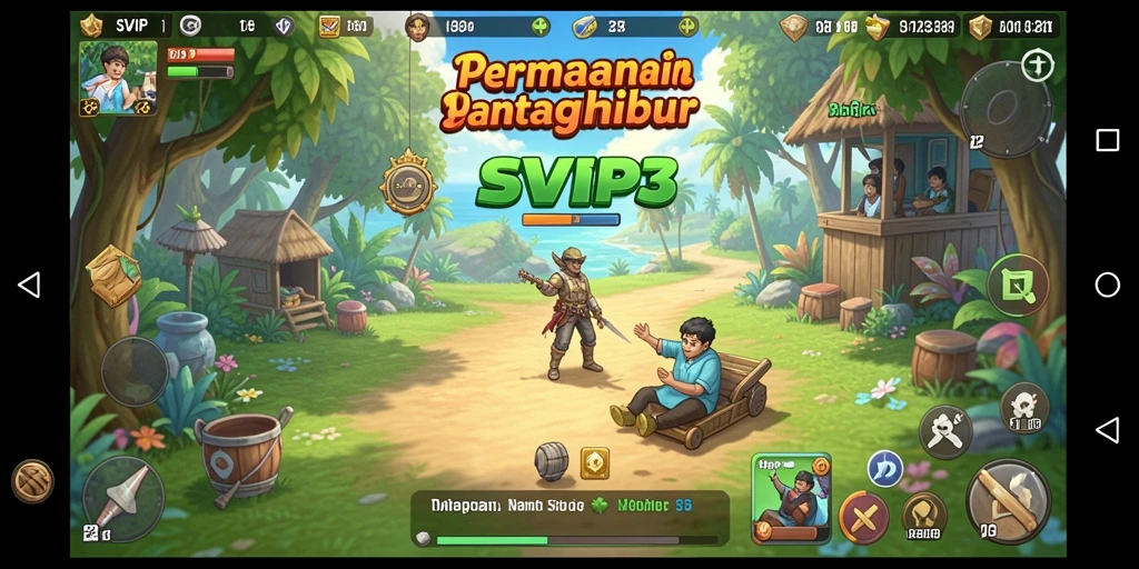 Tangkapan layar SVIP3 menampilkan gameplay yang menyenangkan dan interaktif.